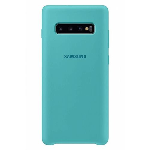 Samsung original silikonski ovitek EF-PG975TGE za Galaxy S10 Plus G975 - zelen Cene