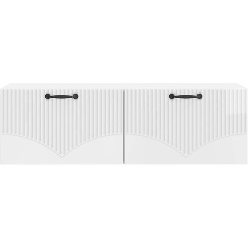  ormar za zid Zidne Bijela visokog sjaja 98 x 31 x 30 cm Slike