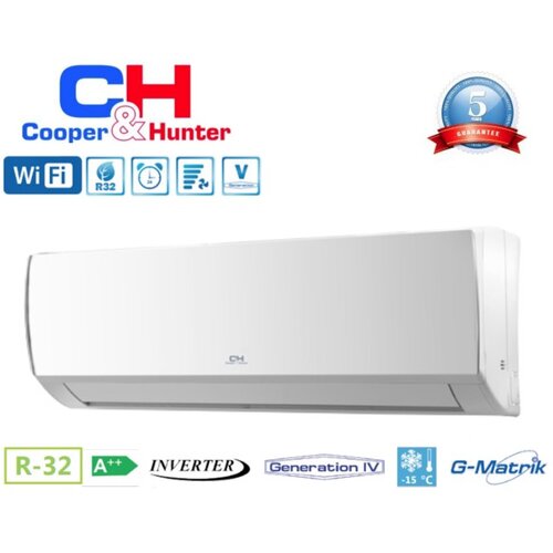Cooper&amp;amp;Hunter Multisplit trojček 3 x Veritas CHS09FTXQ2-NG wifi 2,6kW notranja / 1 x CHMLU24RK3-NG 7,1kW multi zunanja Slike