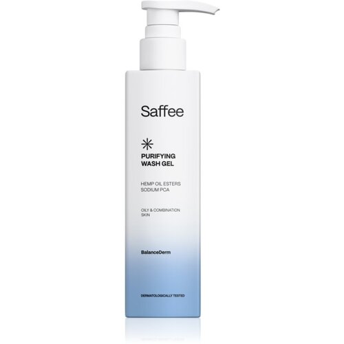 Saffee BalanceDerm Purifying Wash Gel čistilni gel za mastno in me&amp;scaron;ano kožo 200 ml Slike
