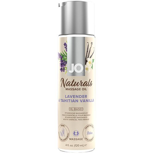 System Jo Masažno olje JO Naturals - Lavender &amp; Tahitian Vanilla, 120 ml Cene