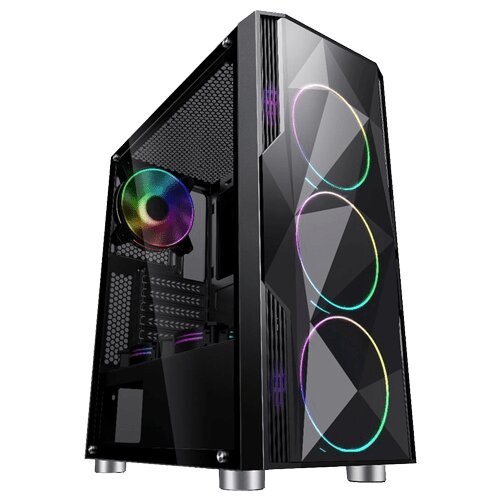 Bc Group MATEUS 5.24. Desktop gaming računar, AMD Ryzen 5 3600, 16GB/1TB, RTX3060 Ti 8GB, 1300W Platinum, Crni Cene