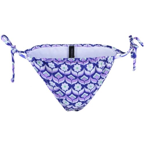 Trendyol Lilac Floral Patterned Tie Bikini Bottom Slike