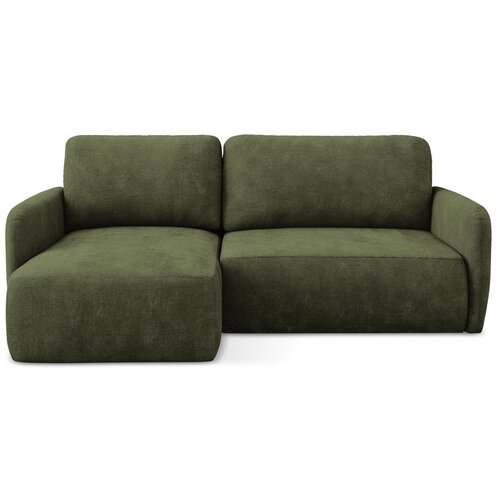 Makamii Zelena sklopiva/s prostorom za odlaganje kutna garnitura od &amp;scaron;enila (s lijevim kutom/s ležaljkom) Lilo &amp;ndash; Slike