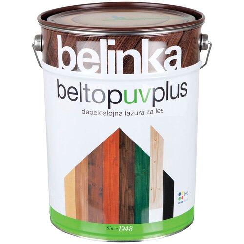 Belinka lazura za zaštitu drva belinka beltop uv plus (pinija, 5 l, svilenkasti sjaj, sadržava otapala) Cijene