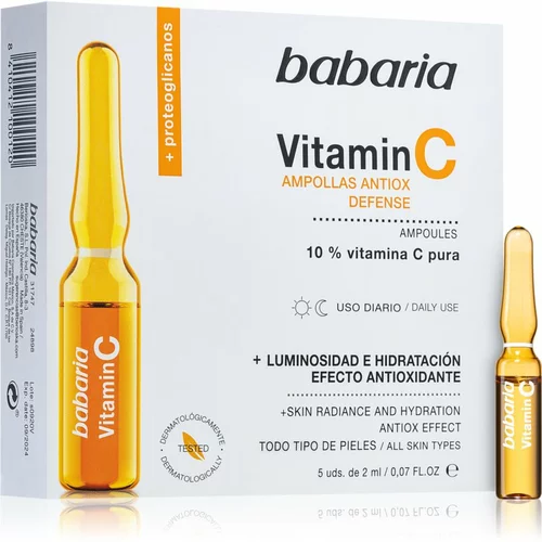 Babaria Vitamin C ampule s vitaminom C 5 x 2 ml