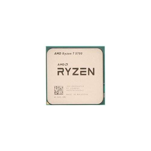  CPU AM4 AMD Ryzen 7 5700 8C/16T, 3.70-4.60GHz 100-000000743 Tray Cene