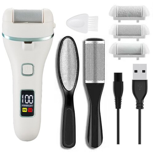 INF Električni odstranjevalec otiščancev z LED zaslonom, 3-stopenjski vakuum White, (5000300603) Cene