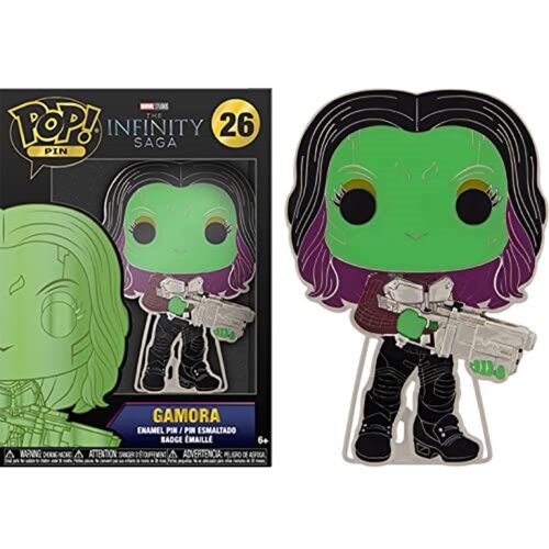 Funko Loungefly pop! Velika emajla Pin Marvel Infinity Saga: Gamora Chase Group - Gamora - Avengers Infinity War Enamel zatiči - ljubka zbirateljska broška - za nahrbtnike in torbe - ideja za dari, (20856350) Cene