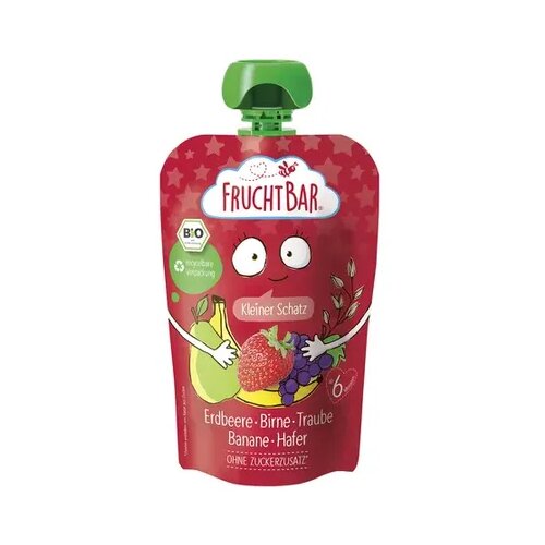 FRUCHTBAR Bio Quetschie - jagode, hru&scaron;ke, grozdje, banane in oves Cene