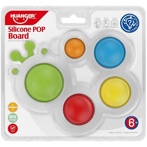 Huanger Happy World: Pop it! Pomirjujoča gosenica, prijatelj za razvoj spretnosti, igrača za dojenčke. Cene