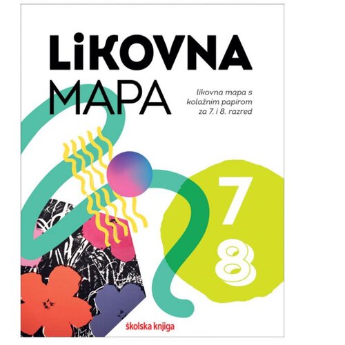 MAPA LIKOVNA PLUS KOLAŽ VII-VIII RAZRED UMJETNOST I JA ŠKOLSKA KNJIGA Cene