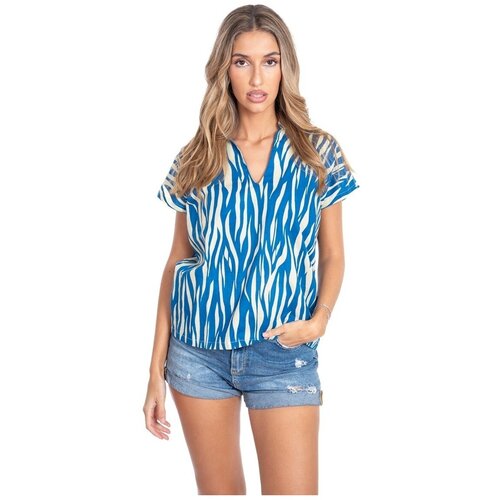 Isla Bonita By Sigris Topi &amp;amp; Bluze Majica Modra Slike