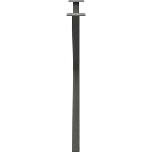VidaXL Noge blagovaonski stol X-oblika 2 kom 90x(72-73) cm čelik Slike