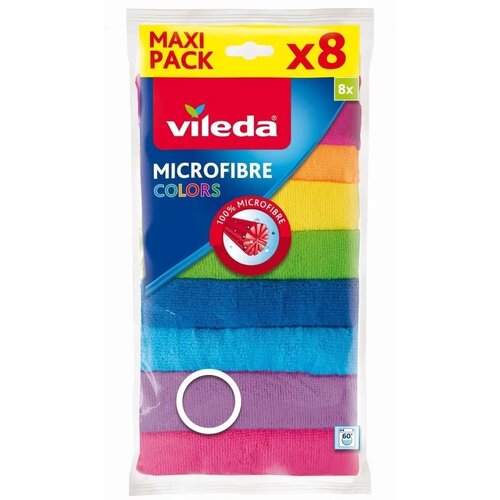 Vileda Mikrofiber krpe Color, 8 komada Slike