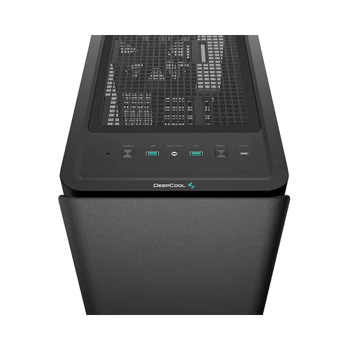 DeepCool Case- CK500 (črna, z okencem, 3x12cm ventilator, Mini-ITX / Mico-ATX / ATX / E-ATX, 2xUSB3.0)