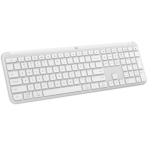 Logitech Signature Slim K950 bela brezžična tipkovnica s slovenskimi tipkami Cene