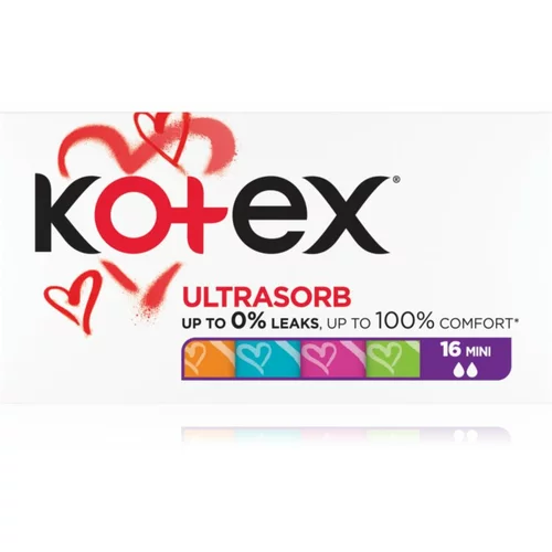 Kotex Ultra Sorb Mini tamponi 16 kom