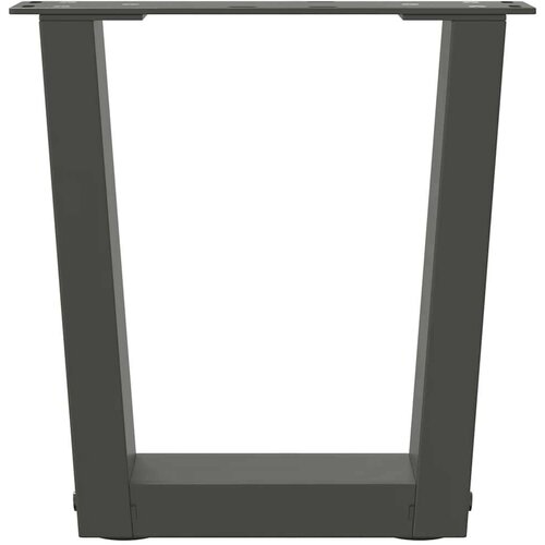  Noge blagovaonskog stola V-oblika 2 kom antracit 40x(30-31 3)cm Slike