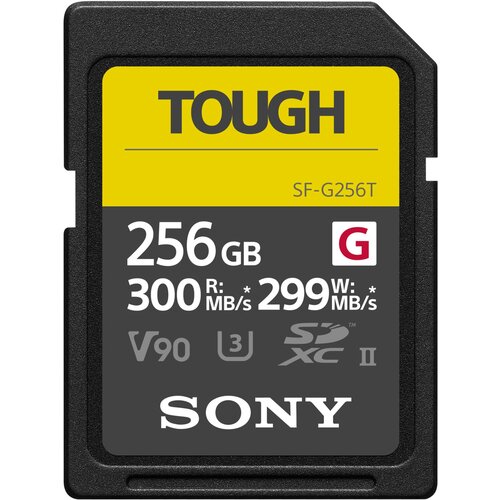 Sony SDXC G Tough series 256GB UHS-II Class 10 U3 V90 Slike