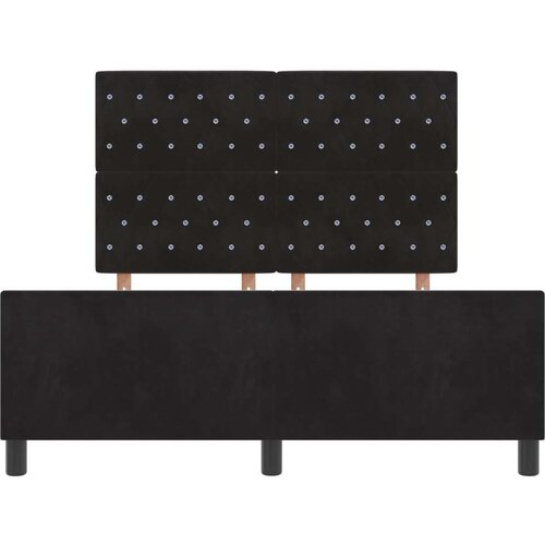  Krevetna konstrukcija Crna 160x200 cm Velvet Slike