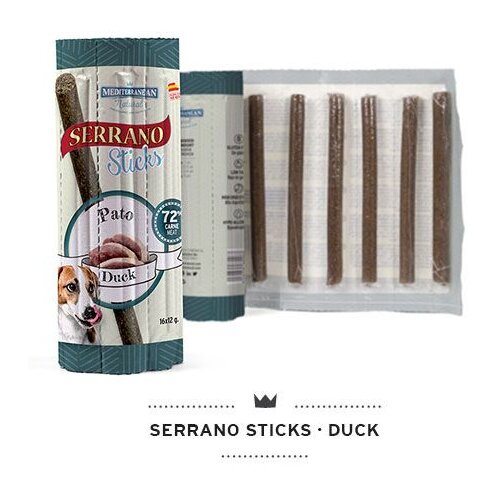 Mediterranean Natural Mediterranean Natural pribolj&scaron;ek za pse Serrano Sticks raca 192 g Cene