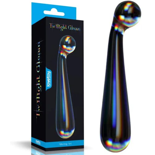 Lovetoy Twilight Gleam Glass Dildo Alluring Arc Slike