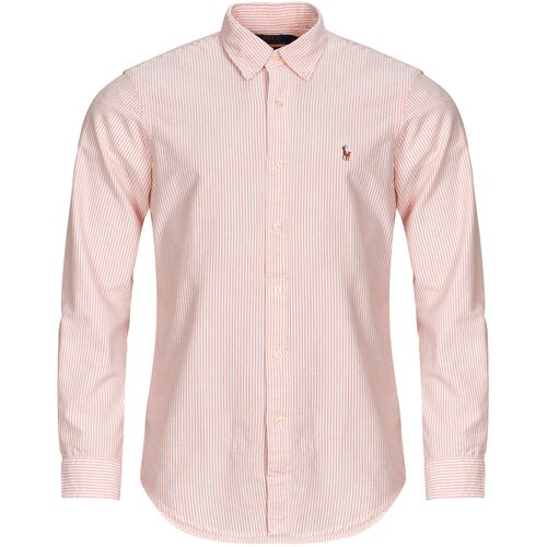 Polo Ralph Lauren Srajce z dolgimi rokavi CHEMISE COUPE DROITE EN OXFORD Oranžna Slike
