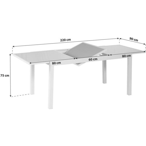 Gardenson vrtna garnitura taviano, 7-Delno, rjava Slike