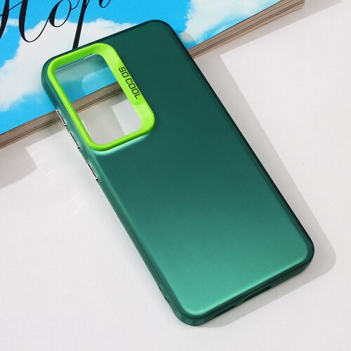 Torbica clear za samsung S921B galaxy S24 zelena Slike