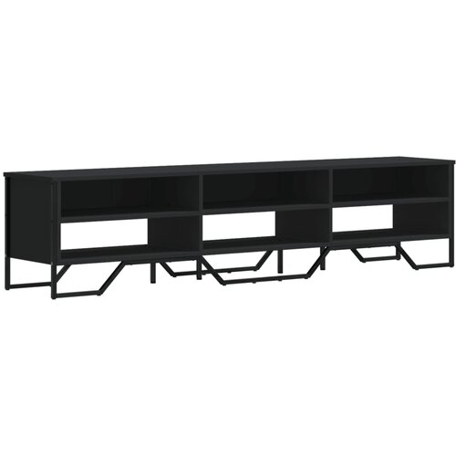 Maison Chic TV omarica - TV enota - Televizijska omarica črna 180x34x41 cm inženirski les, (21699131) Slike
