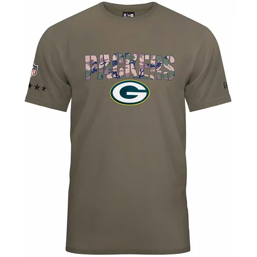 New Era Green Bay Packers Camo Wordmark majica