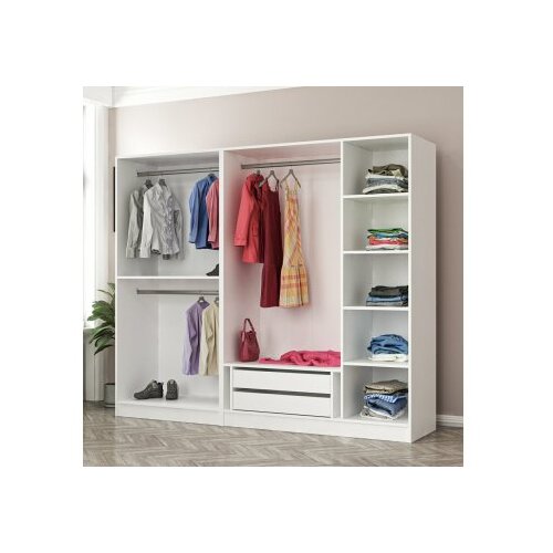 Hanah home Kale 6636 Ormar, 225x210x52cm, Bijeli Slike
