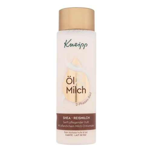 Kneipp Oil & Milk 2-Phase Bath Shea & Rice Milk dvofazna kupka sa shea maslacem i rižinim mlijekom 250 ml