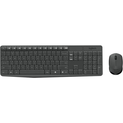  Tastatura + mi&scaron; bežično Logitech MK235, crno, US layout, 920-007931 Cijene