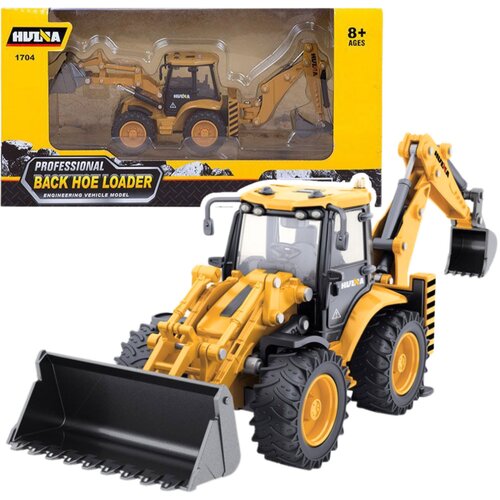  Telescopic handler metal Huina yellow 1:50 Slike