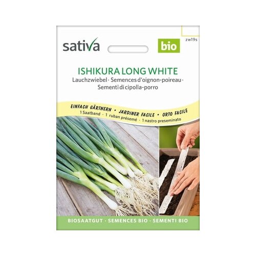 Sativa Mlada čebula - Ishikura Long White semenski trak Cene