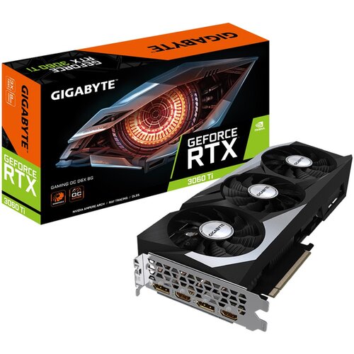 Gigabyte grafična kartica GeForce RTX 3060 Ti Gaming OC D6X 8G, 8GB GDDR6X, PCI-E 4.0 GV-N306TXGAMING OC-8GD Slike