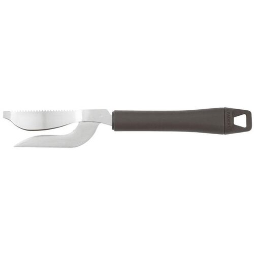  NOŽ ZA ČI&amp;Scaron;ĆENJE RIBE DVOJNI 22,5CM Slike