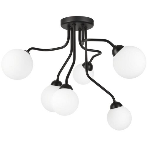  Plafonski luster HOLLY 6xG9/5W/230V crna Cene