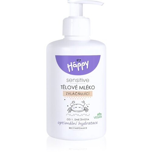 Bella Baby Happy Sensitive omek&amp;scaron;avajuće mlijeko za tijelo za djecu od rođenja 300 ml Slike