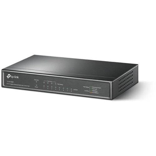 Tp-link SWITCH TL-SG1008P 8-Port Gigabit Desktop Switch with 4-Port PoE+, 64W PoE Power supply, Supports PoE power up to 30 W for each PoE port, 802.1 Cijene