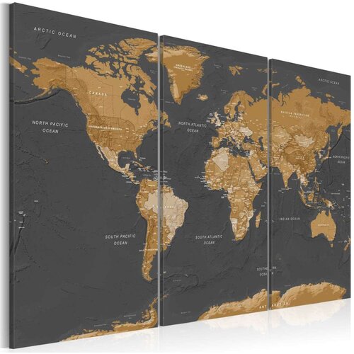  Slika - World Map: Modern Aesthetics 120x80 Slike