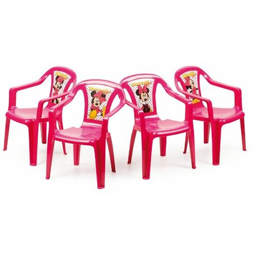 Ipae-progarden stolica dečija plastična disney roze Cene