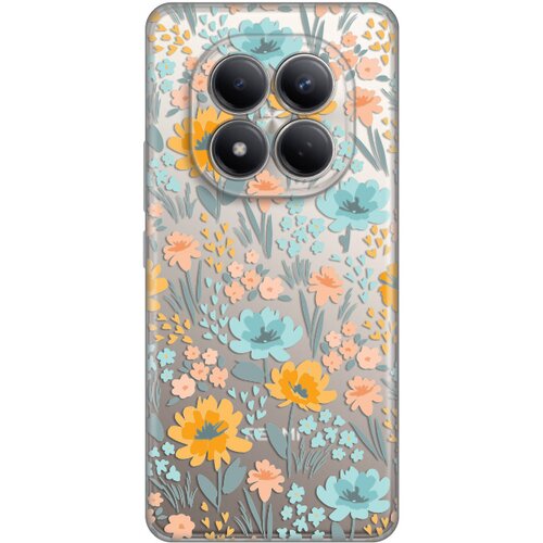  Maska za Xiaomi Redmi Note 15 Pro 4G Lovely Flowers Silikonska Print Skin Slike
