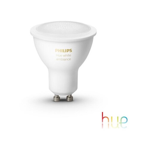 Philips LED pametna žarulja GU10, 4 W White ambiance &amp;ndash; Slike