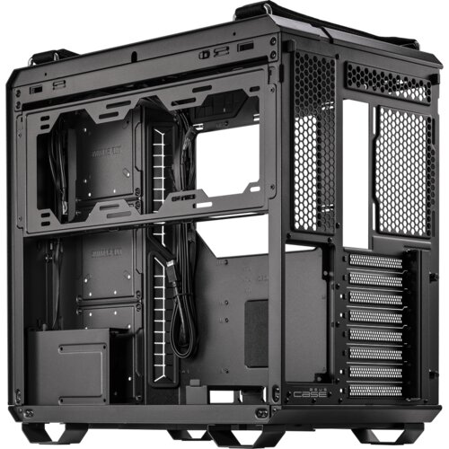Asus kući&amp;scaron;te tuf gaming GT502 plus tg argb mid tower/atx/micro atx/mini itx/bez napajanja/crna Slike