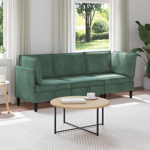  Set namje&scaron;taja za dnevni boravak 3 pcs Morska zelena Bar&scaron;un Cijene