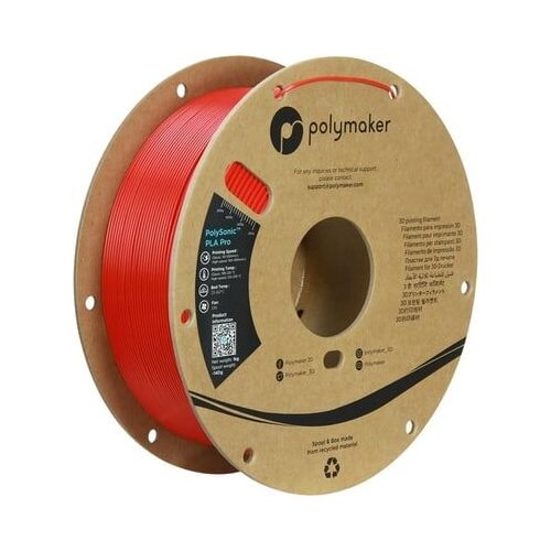 Polymaker PolySonic PLA Pro Red Slike