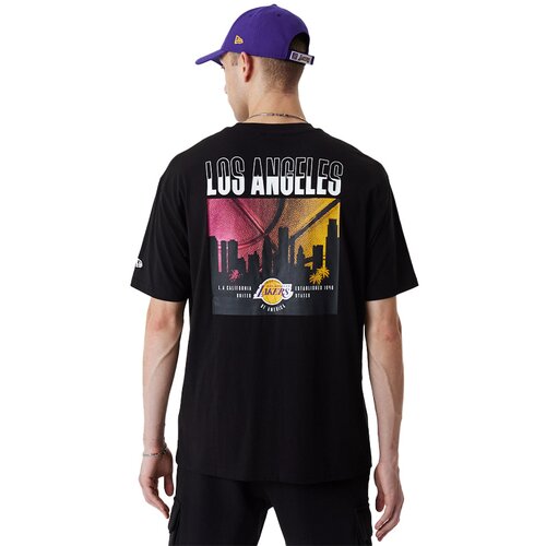 New Era Los Angeles Lakers City Graphic Oversized majica Slike